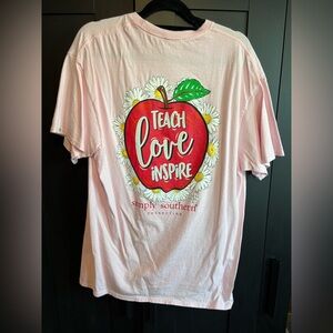 Simply Southern Teach Love Inspire Graphic T-Shirt